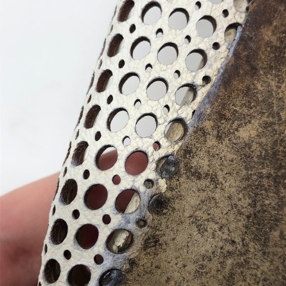 Chloe Lauren Perforated Scalloped Ballet Flats - Picture 8 of 10